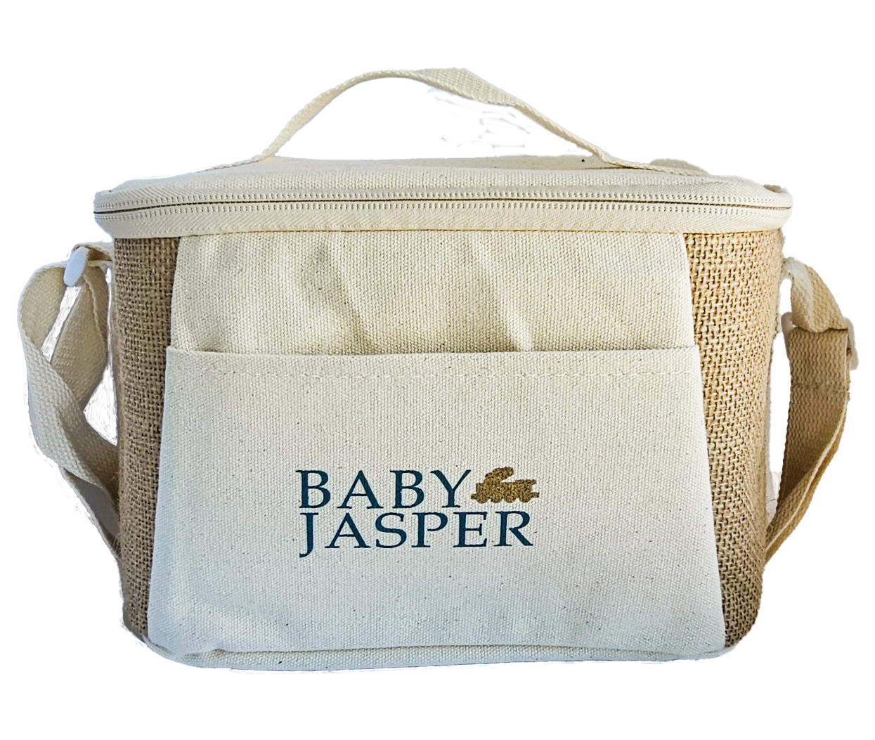 Jute Cooler Bag with Ice Pack