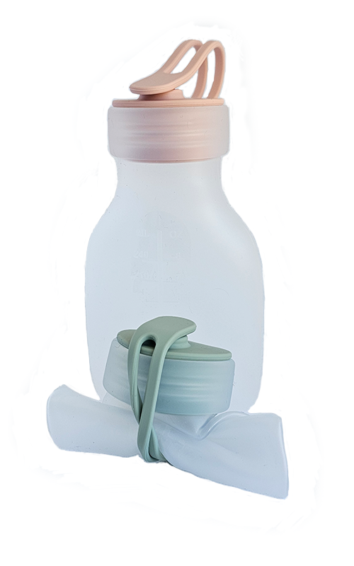 Reusable Breast Milk Storage Bottle - 240mL